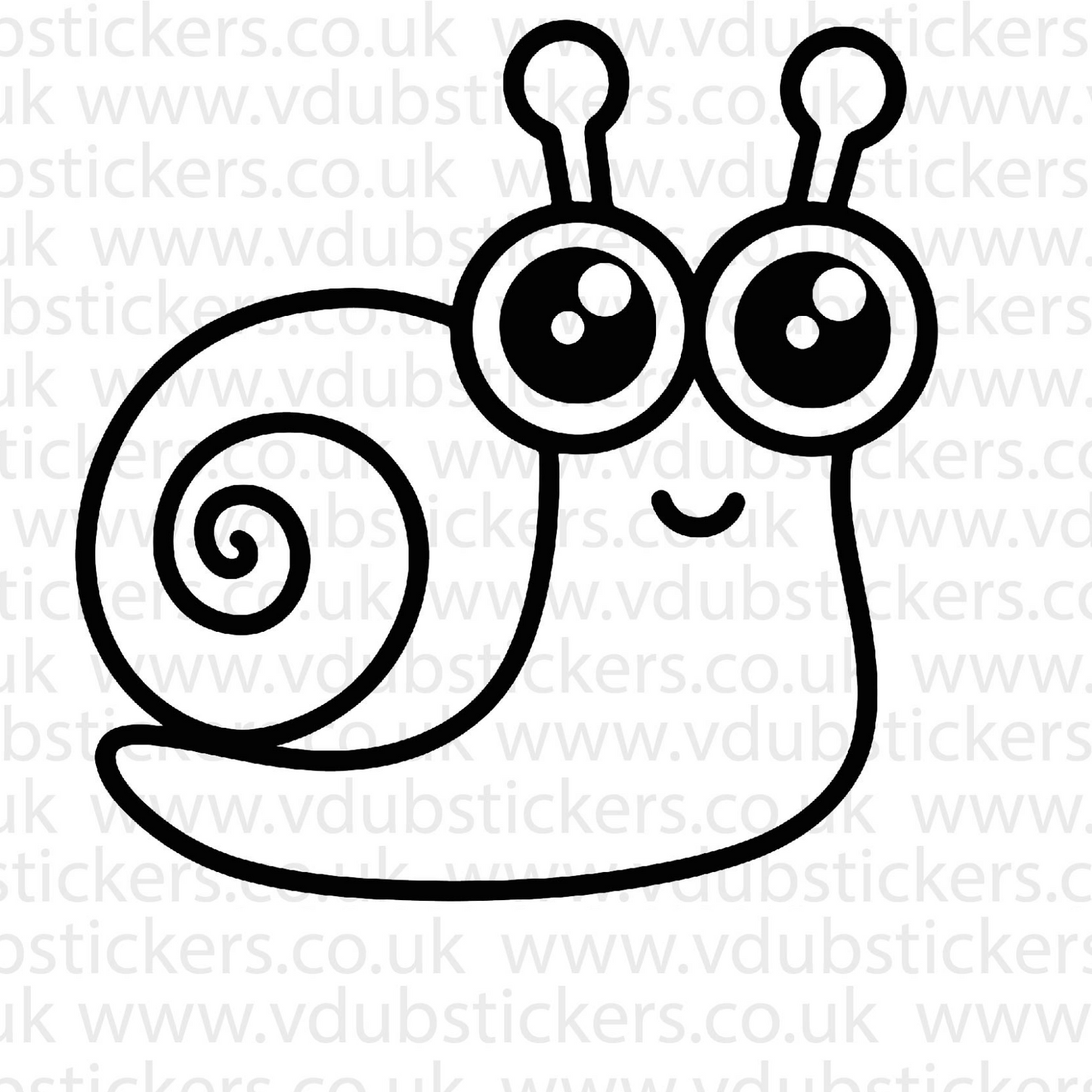 Snail Vinyl Decal