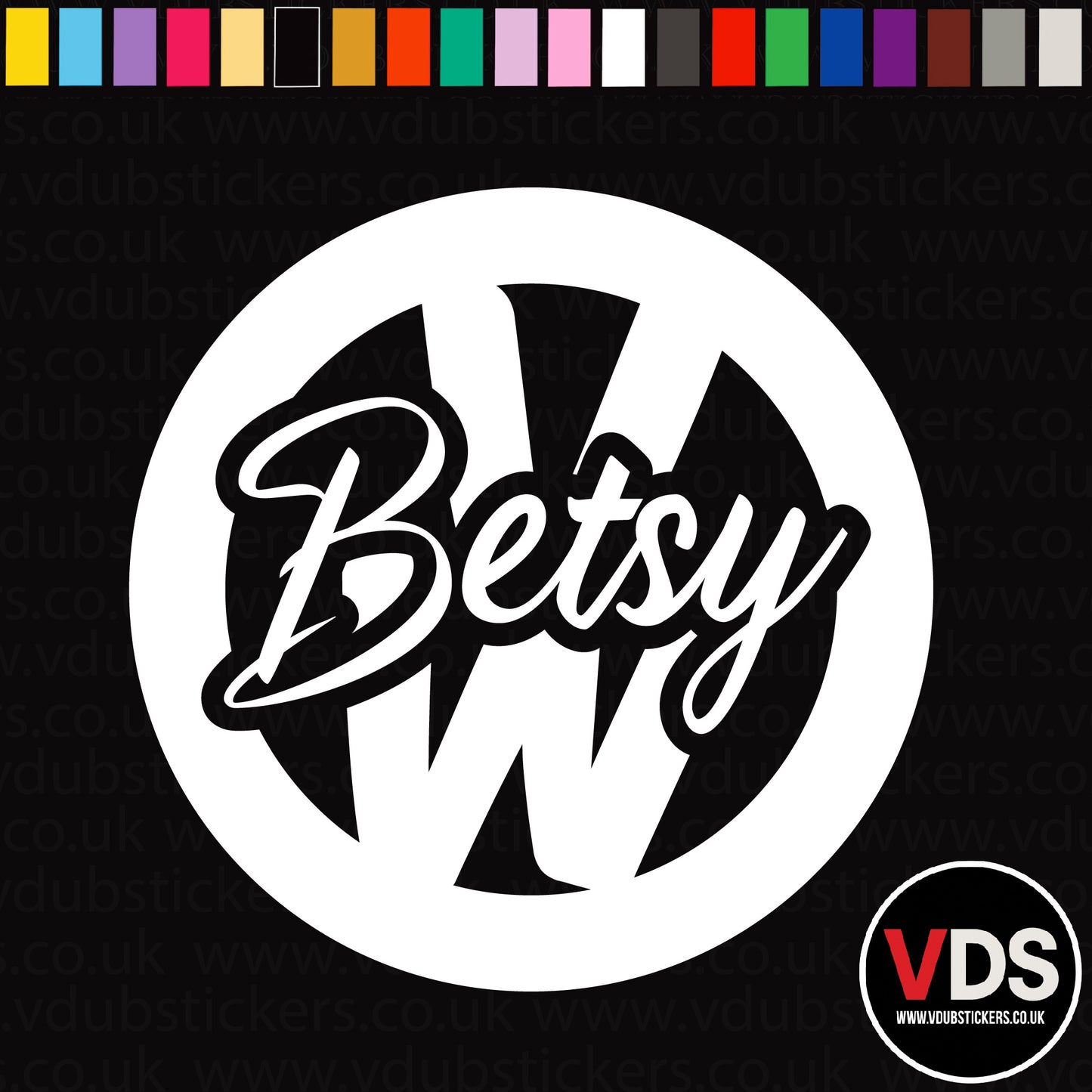 Personalised Badge Decal