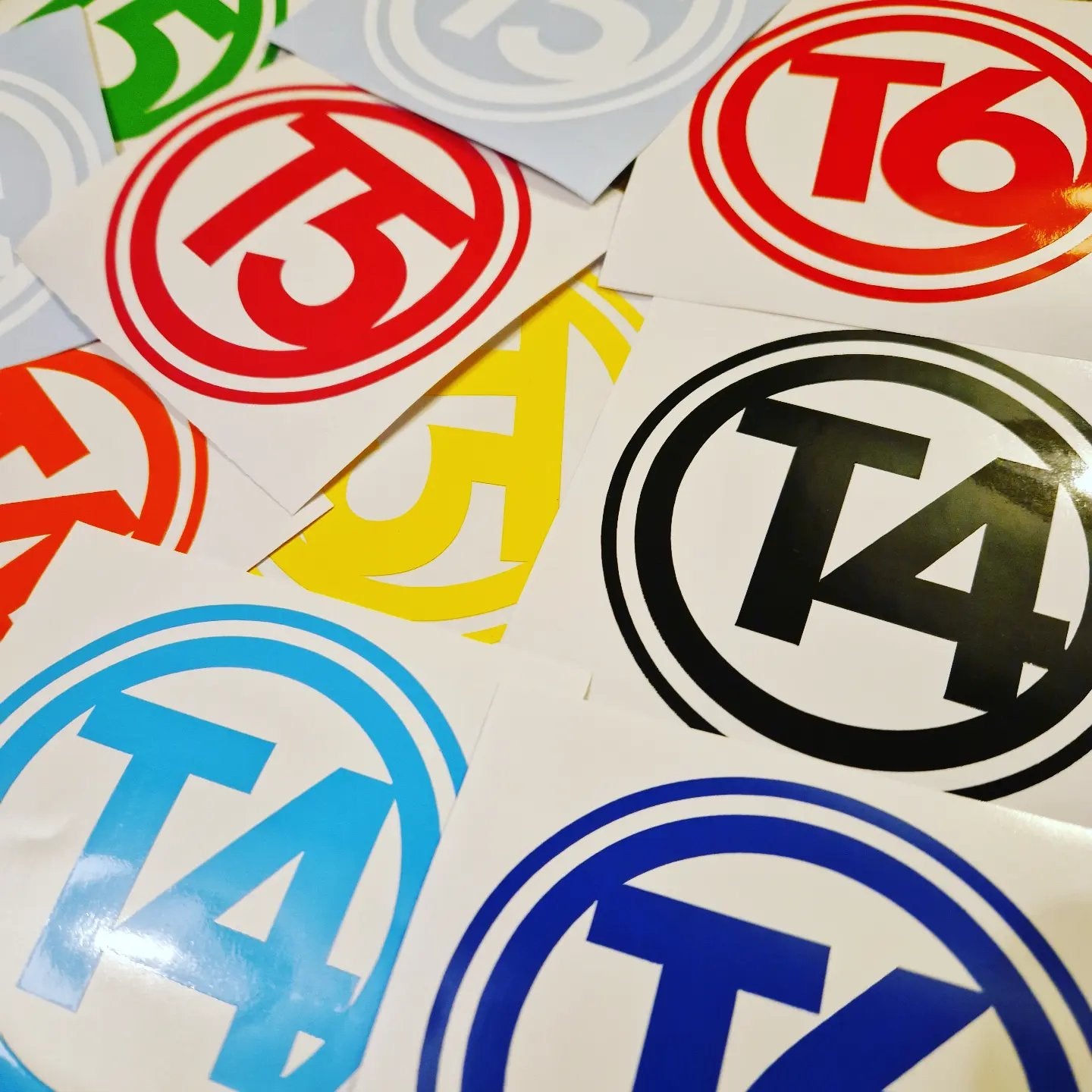 T4, T5, T6 Vinyl Decal
