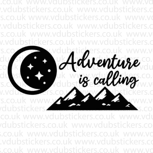 Adventure Is Calling Vinyl Decal