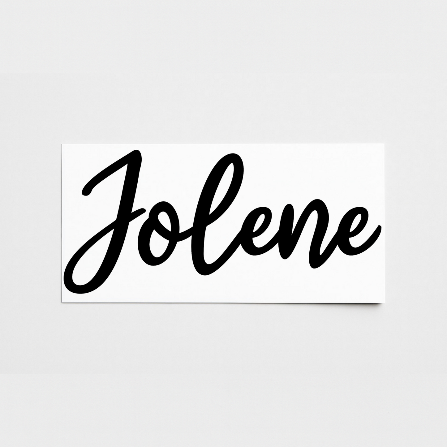 Vinyl Campervan Name Decal - Font 13