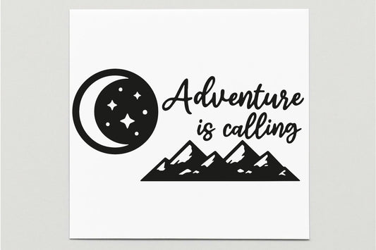 Adventure Is Calling Vinyl Decal