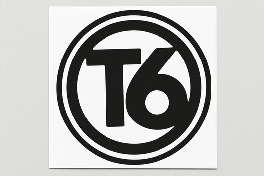 T6 Vinyl Decal