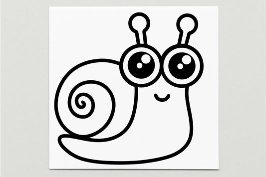 Snail Vinyl Decal