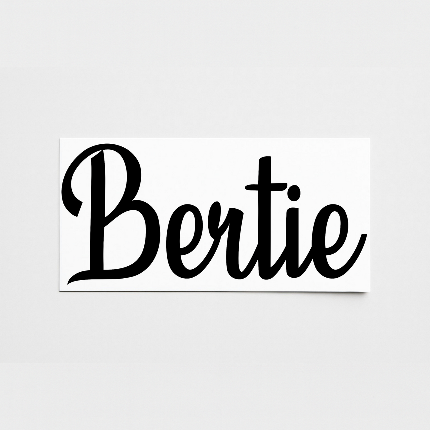 Vinyl Campervan Name Decal - Font 4