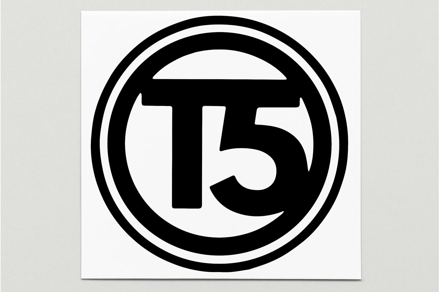 T5 Vinyl Decal