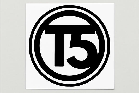 T5 Vinyl Decal